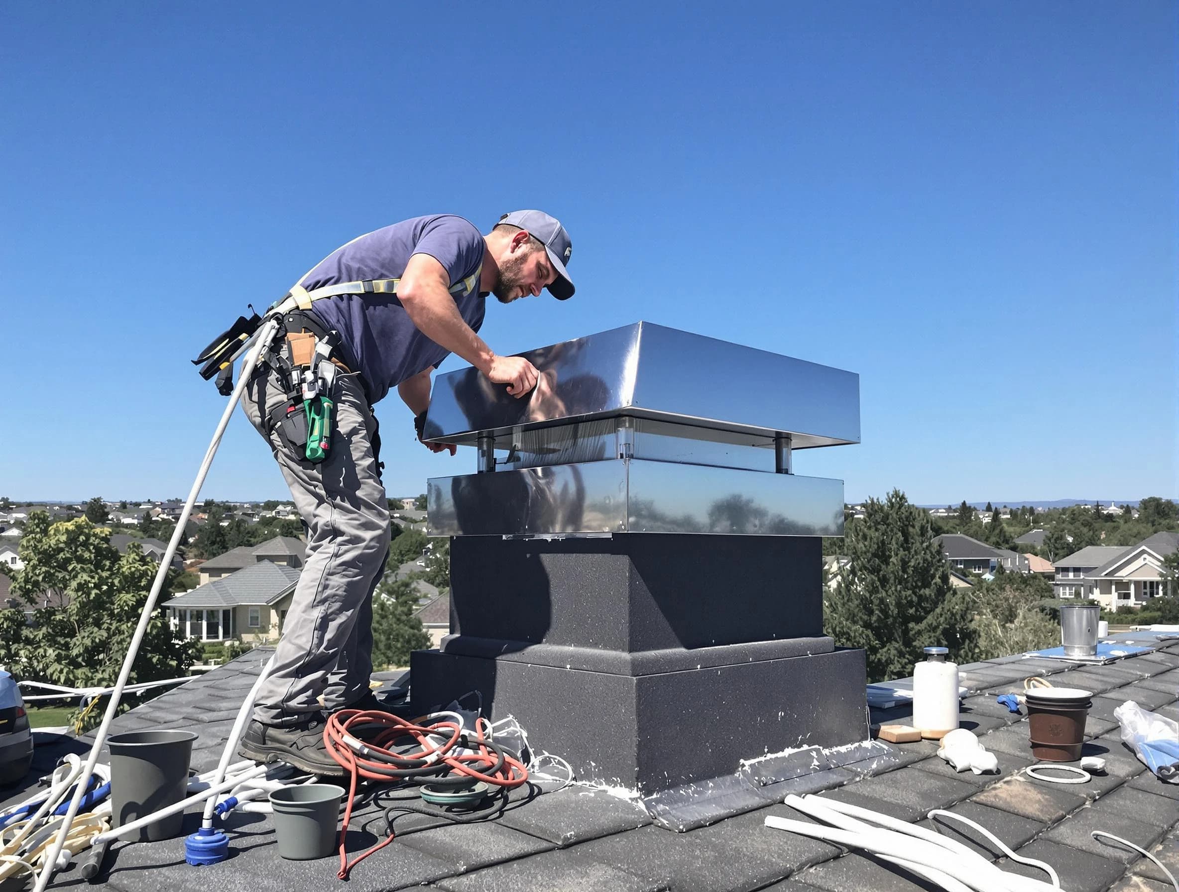 Chimney Cap Services service in Meridian, CO